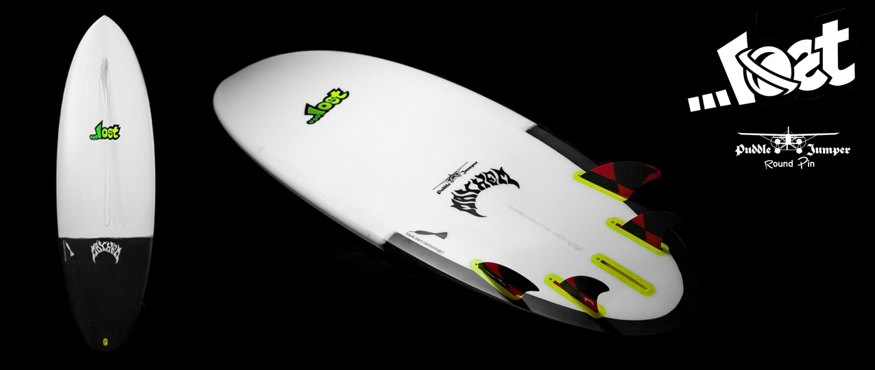 Lost Black Dart Puddle Jumper RP Surfboard