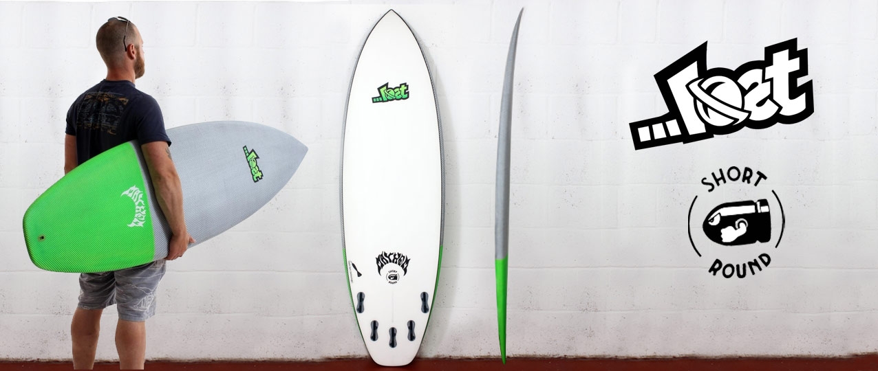 Lost Black Dart Short Round Surfboard