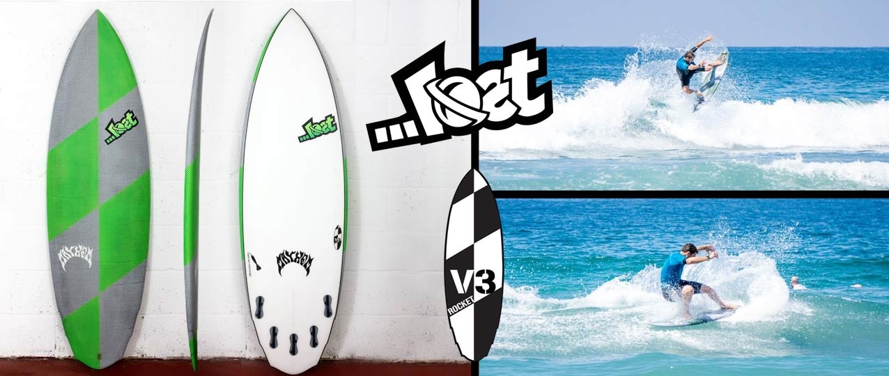 Lost Black Dart V3 Rocket Surfboard