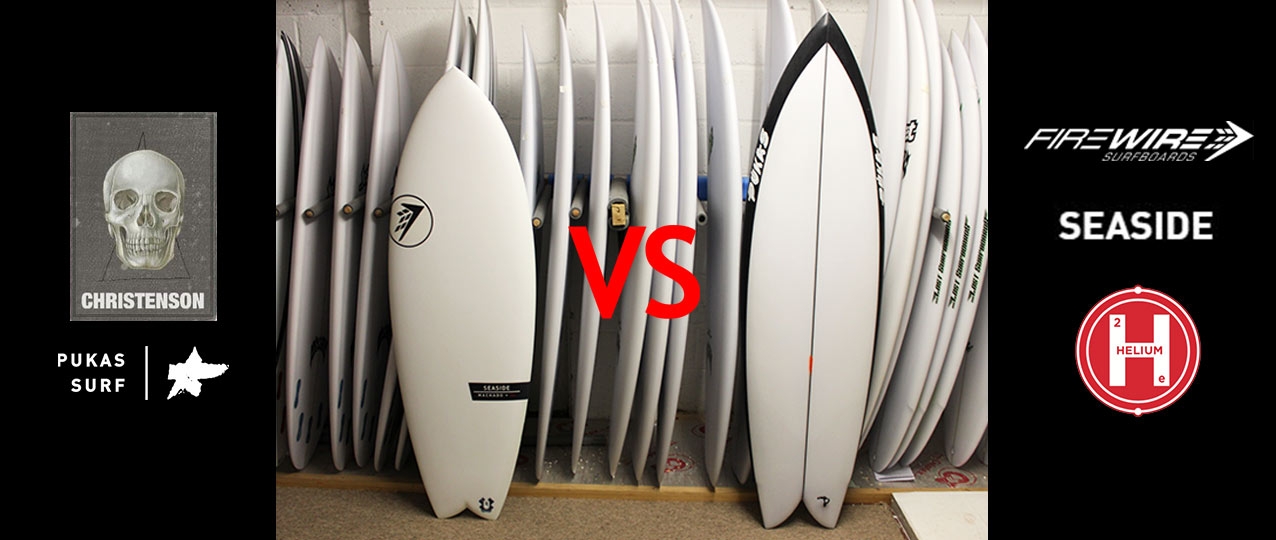 Christenson Pegaso vs Firewire Seaside Surfboards