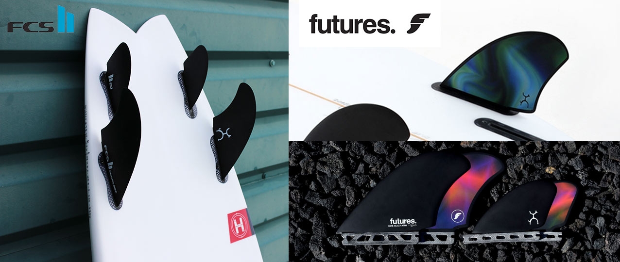 Firewire Seaside Futures And FCS II Fins