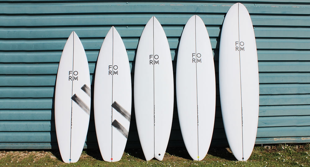 Form Surfboards Line Up