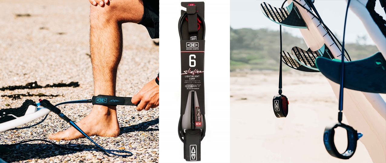 Ocean & Earth Slimline Comp Leash