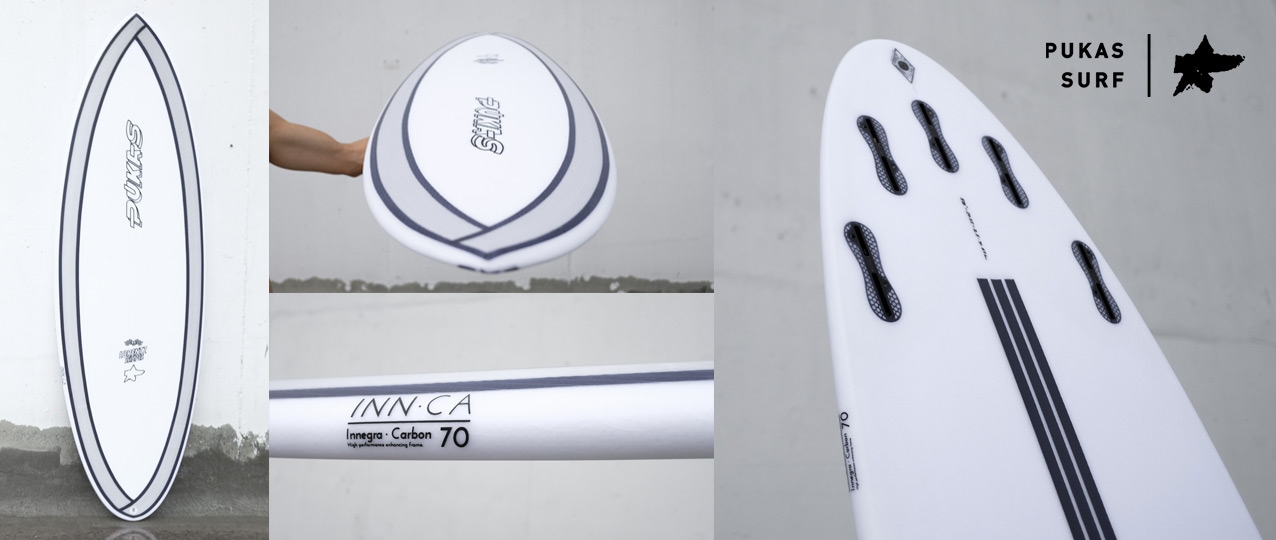 Pukas 69er Step Down INN-CA Surfboard