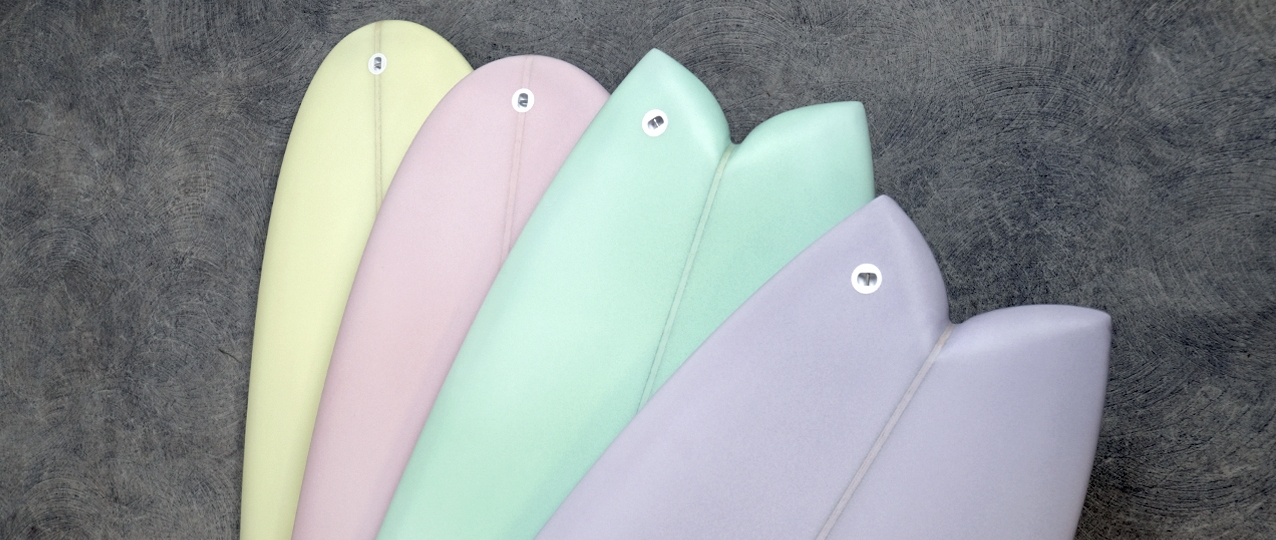 Pastel Surfboards