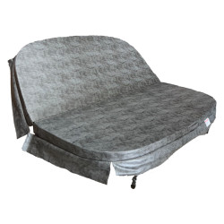 Happy Replacement Hot Tub Cover Compatible with RotoSpa DuraSpa Grey