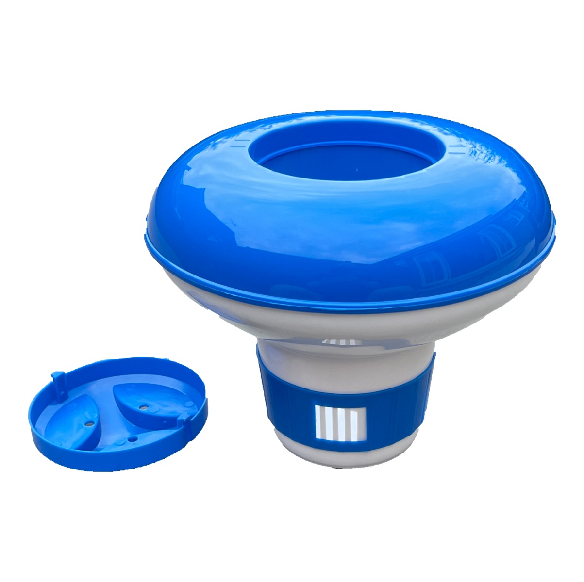 large floating tablet dispenser for swimming pools 200g