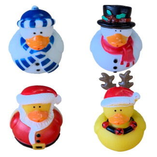 Mini Christmas Ducks (4 Pack)