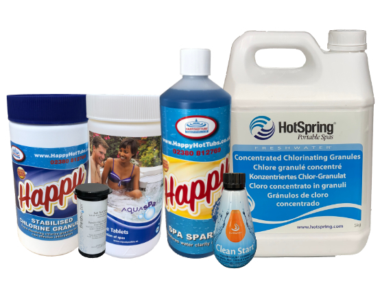 hot tub and swimming pool chemicals