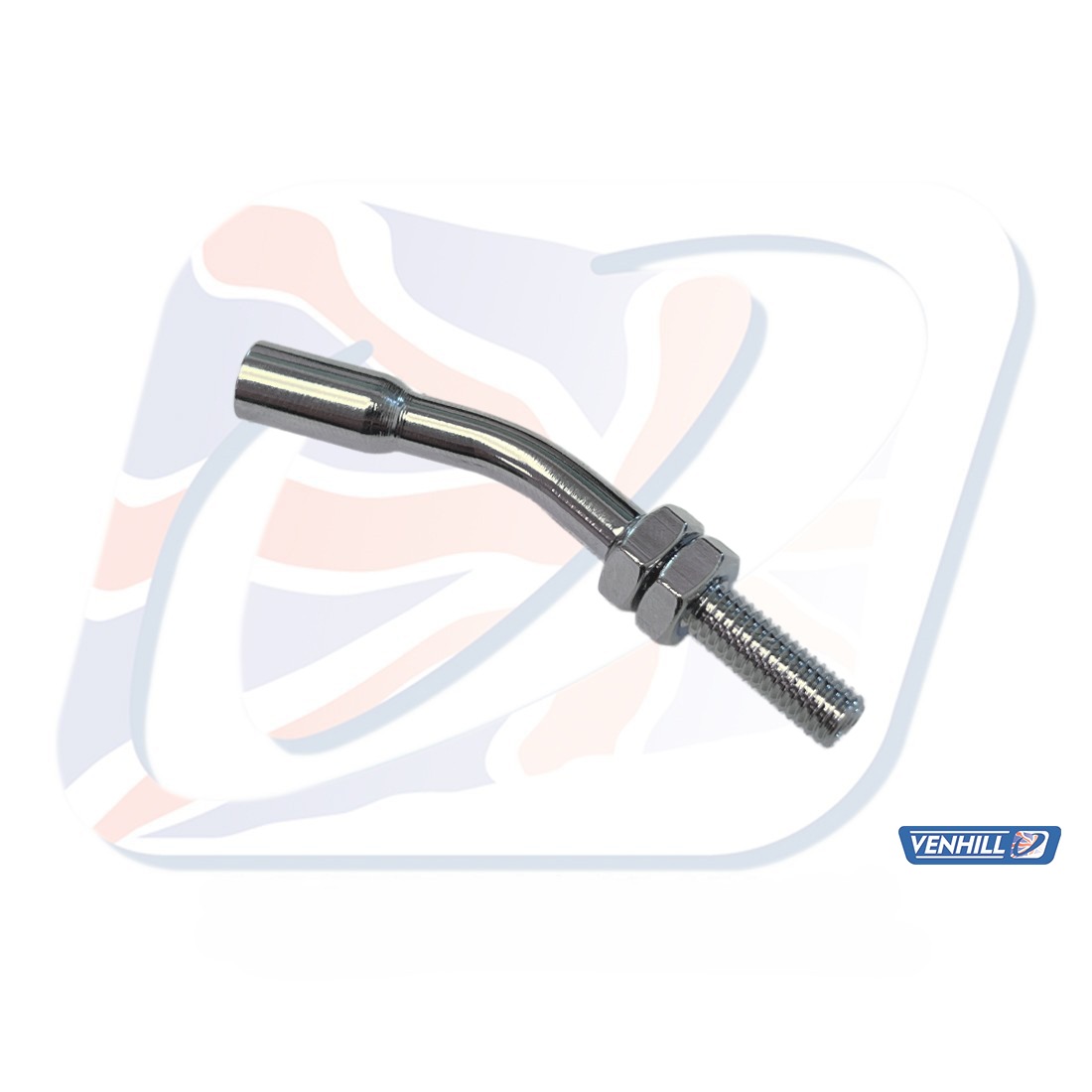 FERRULE BEND ASSY CHROME - YAMAHA