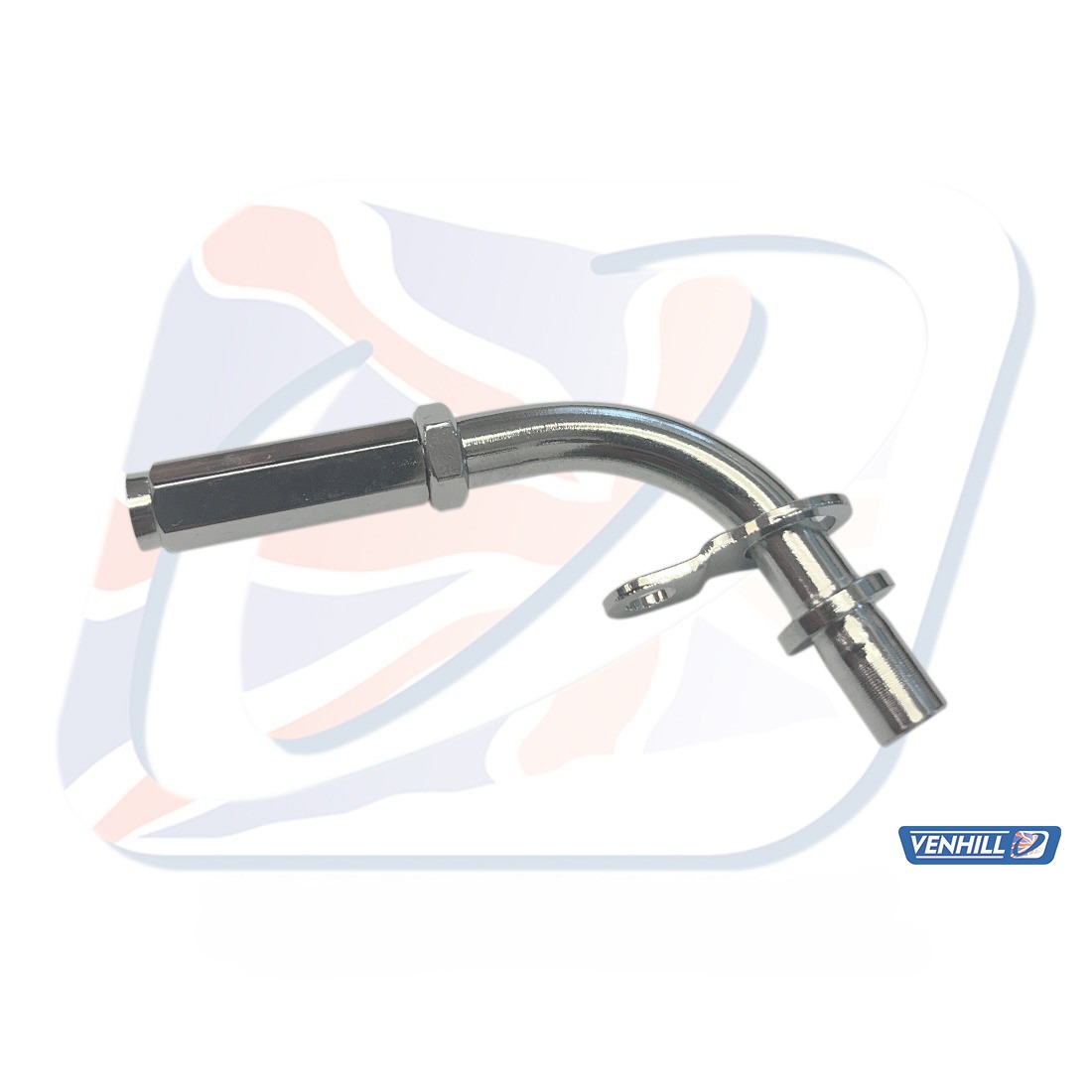 FERRULE BEND ASSEMBLY CHROME - YAMAHA