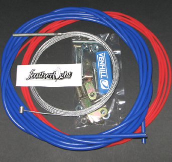 UNIVERSAL CAR THROTTLE CABLE KIT
