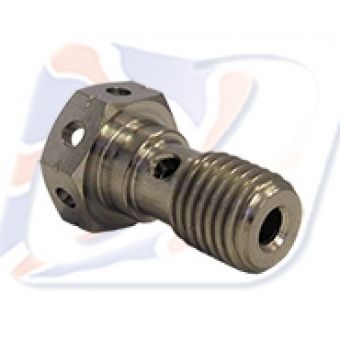 M10x1.25 SINGLE BANJO BOLT, TITANIUM