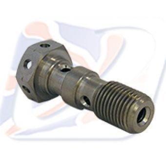 M10x1.00 DOUBLE BANJO BOLT, TITANIUM