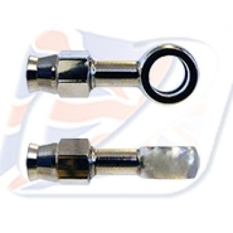 M10 STRAIGHT BANJO, CHROME