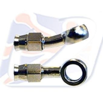 M10 BANJO, 20° UP, CHROME