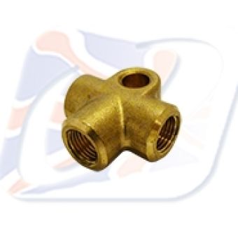 FEMALE T-PIECE M10x1.00mm CONCAVE