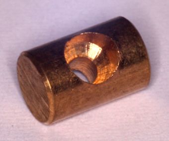 BARREL NIPPLE 5mm O.D. x 7.5mm