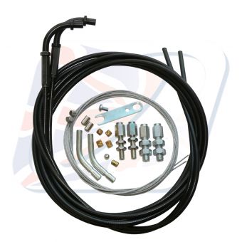 UNIVERSAL DOMINO THROTTLE CABLE KIT, 2m