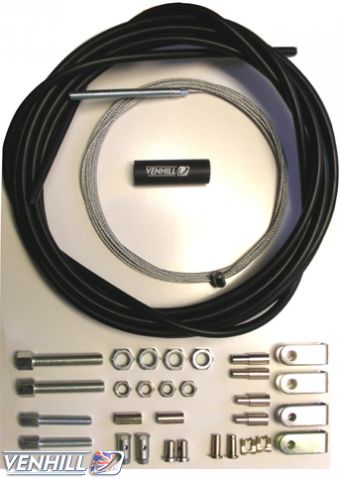 UNIVERSAL CAR THROTTLE CABLE KIT