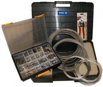 WORKSHOP BRAIDED CLUTCH/THROT CABLE KIT