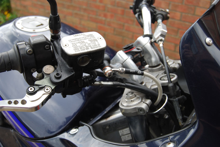 Motorbike master cylinder