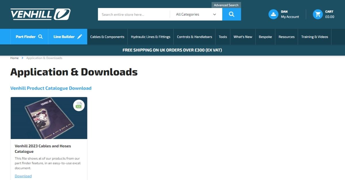 Motorbike manufacturer detailed description spreadsheet