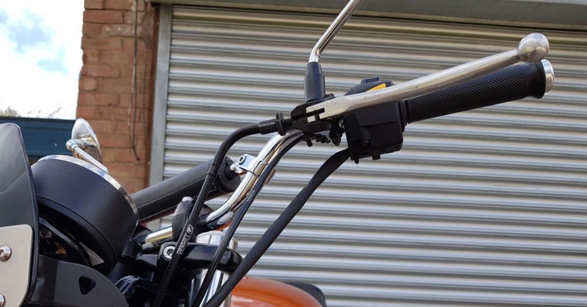 Lubricate motorcycle cable