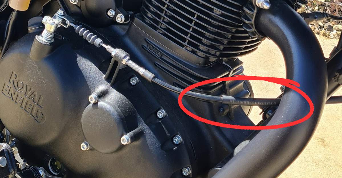 Motorcycle cable OEM number