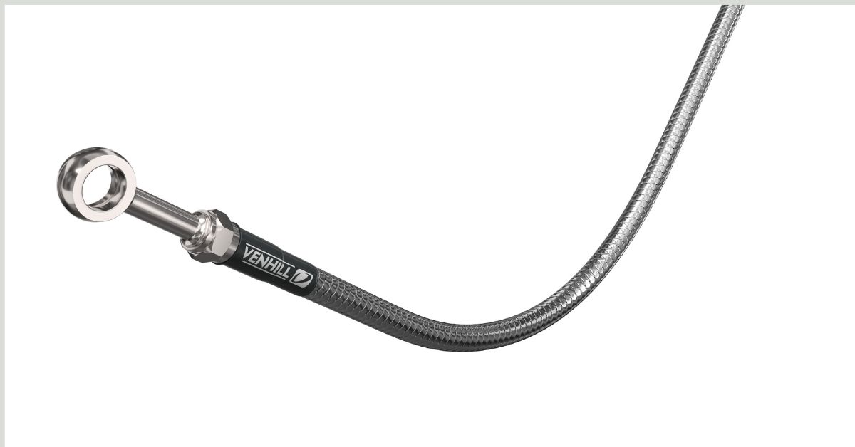Venhill braided brake hose