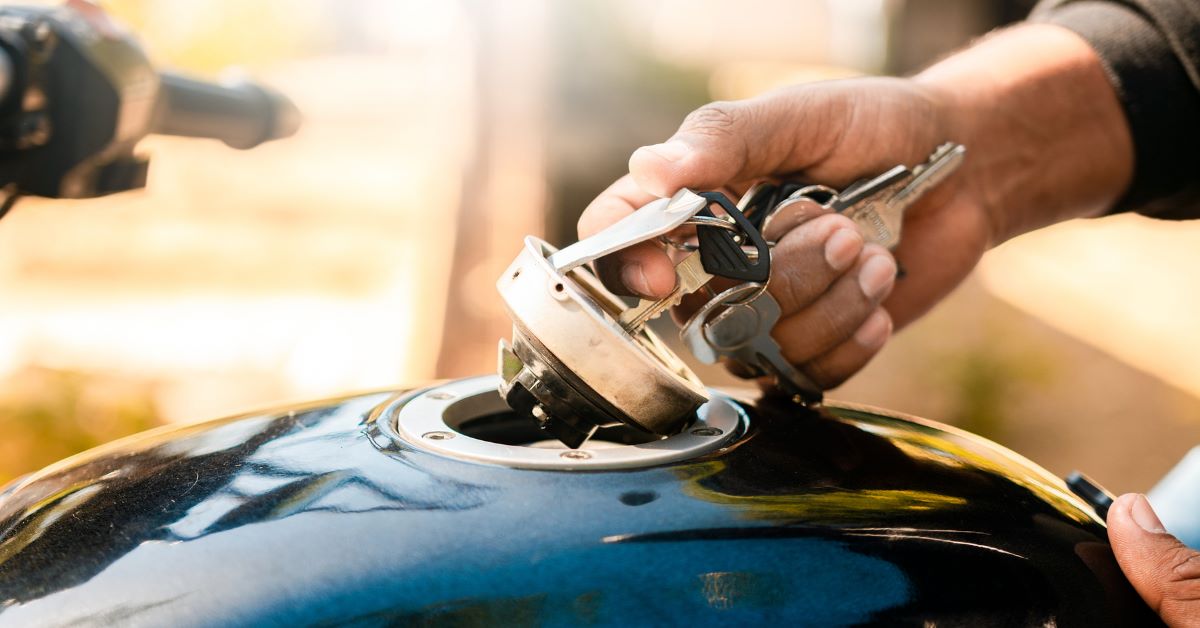 motorcycle petrol tank