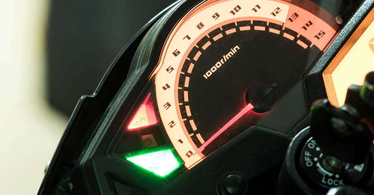 Motorcycle speedometer