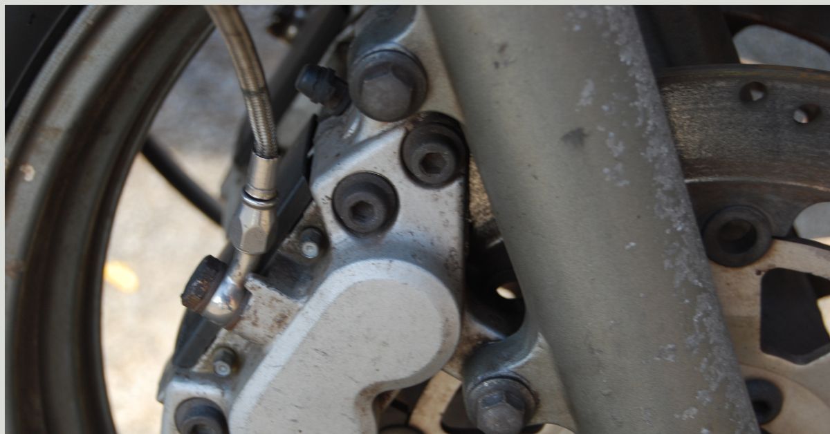 Even braided hoses need replacing eventually